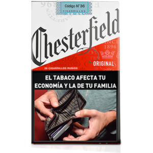Cigarrillos Chesterfield Original Común 20 un