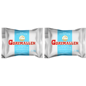 2 Alfajores Guaymallen Triple Dulce de Leche 70 g