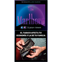 Cigarrillos Marlboro Fusion Blast Box 10 un