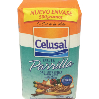Sal Parrillera Celusal 500 G