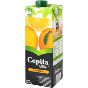 Jugo Cepita Del Valle Naranja 1 L.