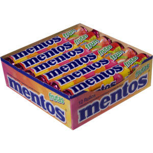 Caramelos Masticables Mentos Frutas 29 G