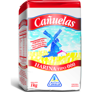 Harina De Trigo Cañuelas 000 1 Kg.