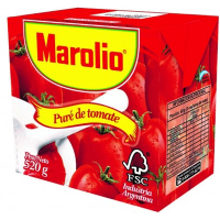 MAROLIO PURE DE TOMATE 520GR