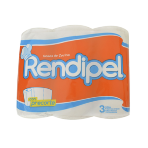 Rollo de cocina Rendipel 3 u. x 40 paños
