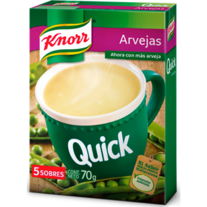 Sopa Quick Knorr Arvejas 5 Sobres