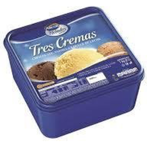 Arcor Helado Chocolate - Vainilla - Dulce De Leche 1Kg