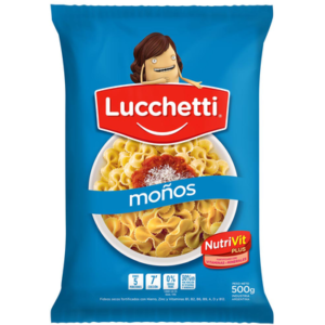 Fideos Moños Lucchetti 500 G.