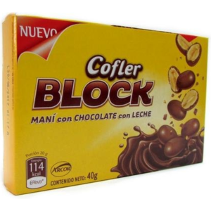 Mani Con Chocolate Cofler Block 40 G