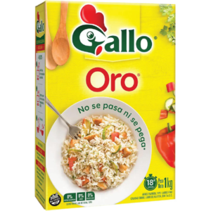 Arroz Parboil Gallo Oro Caja 1 Kg.