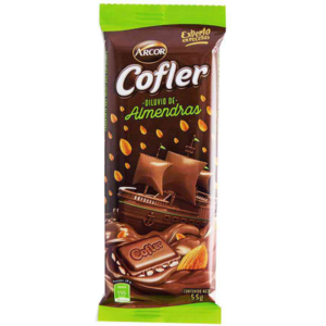 Chocolate Cofler Con Almendras 55 G.
