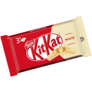 Oblea Rellena Y Cubierta Con Choclate Blanco White Kitkat 41g