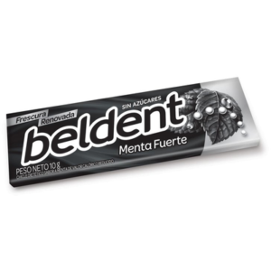 Chicle Beldent Menta Fuerte 10 G