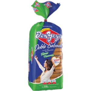 Pan Lactal Don Yeyo Con Salvado 350G