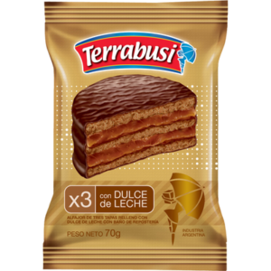 Alfajor Terrabusi Triple 70 G.