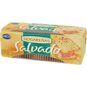 Galletitas Crackers Hogareñas Salvado 200 G.