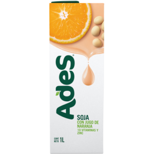 Jugo Ades Naranja 1 L.
