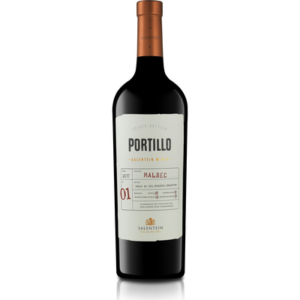 Vino tinto malbec Portillo 750 cc.