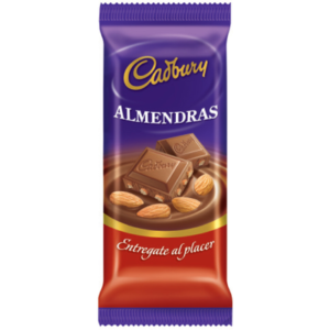 Chocolate Cadbury Con Almendras 72 G.