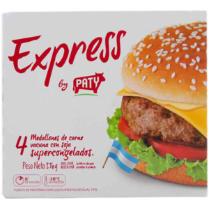 Hamburguesa Paty Express 4 U.