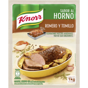 Saborizador Al Horno Knorr Romero Y Tomillo 21 G.