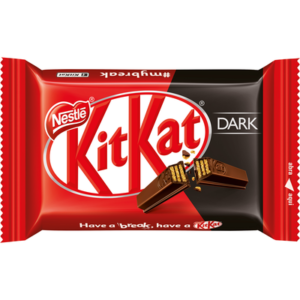Oblea Rellena Y Cubierta Con Choclate Dark Kitkat X 41 Gr