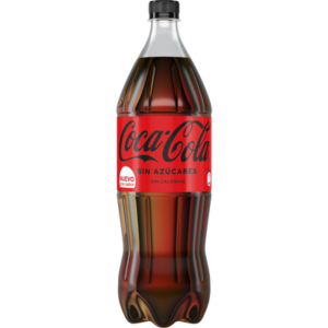 Coca Cola Sin Azucares 1.5 L.