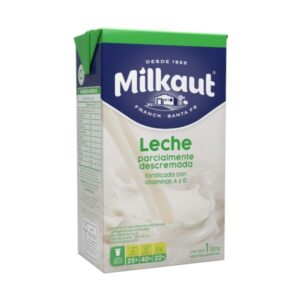 Leche Larga Vida Milkaut Descremada 1L