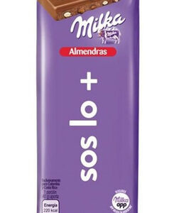 Chocolate Milka almendras 55 g (2 unidades)