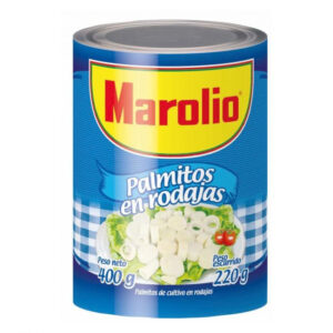 Marolio palmitos en rodajas 220 g